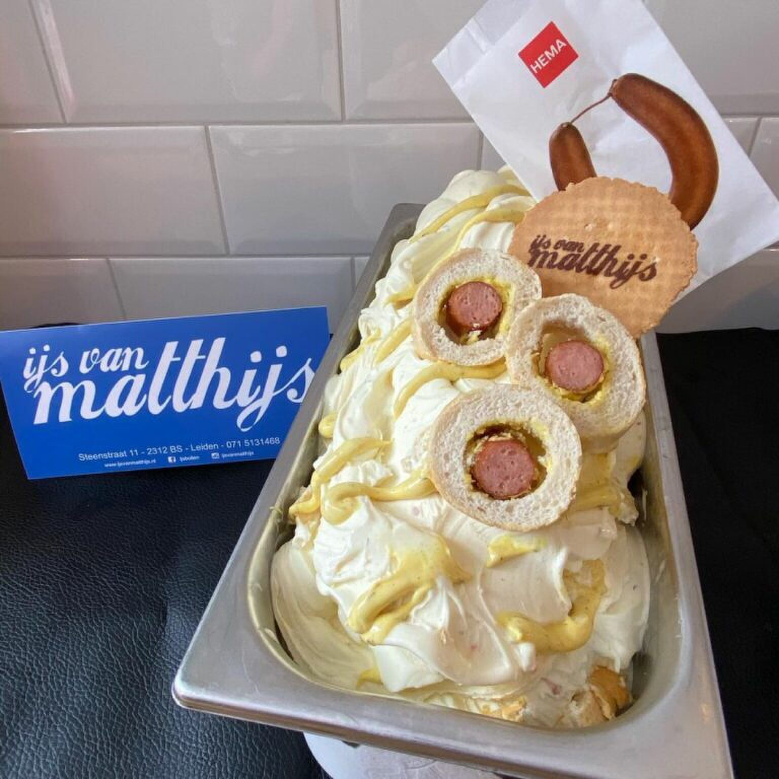 In de categorie &lsquo;bijzonder&rsquo;:  er bestaat nu ijs met HEMA hotdog-smaak
