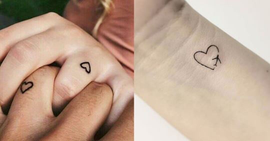 Dit zijn de 19 allerleukste hartjes-tattoos (die niet afgezaagd zijn)