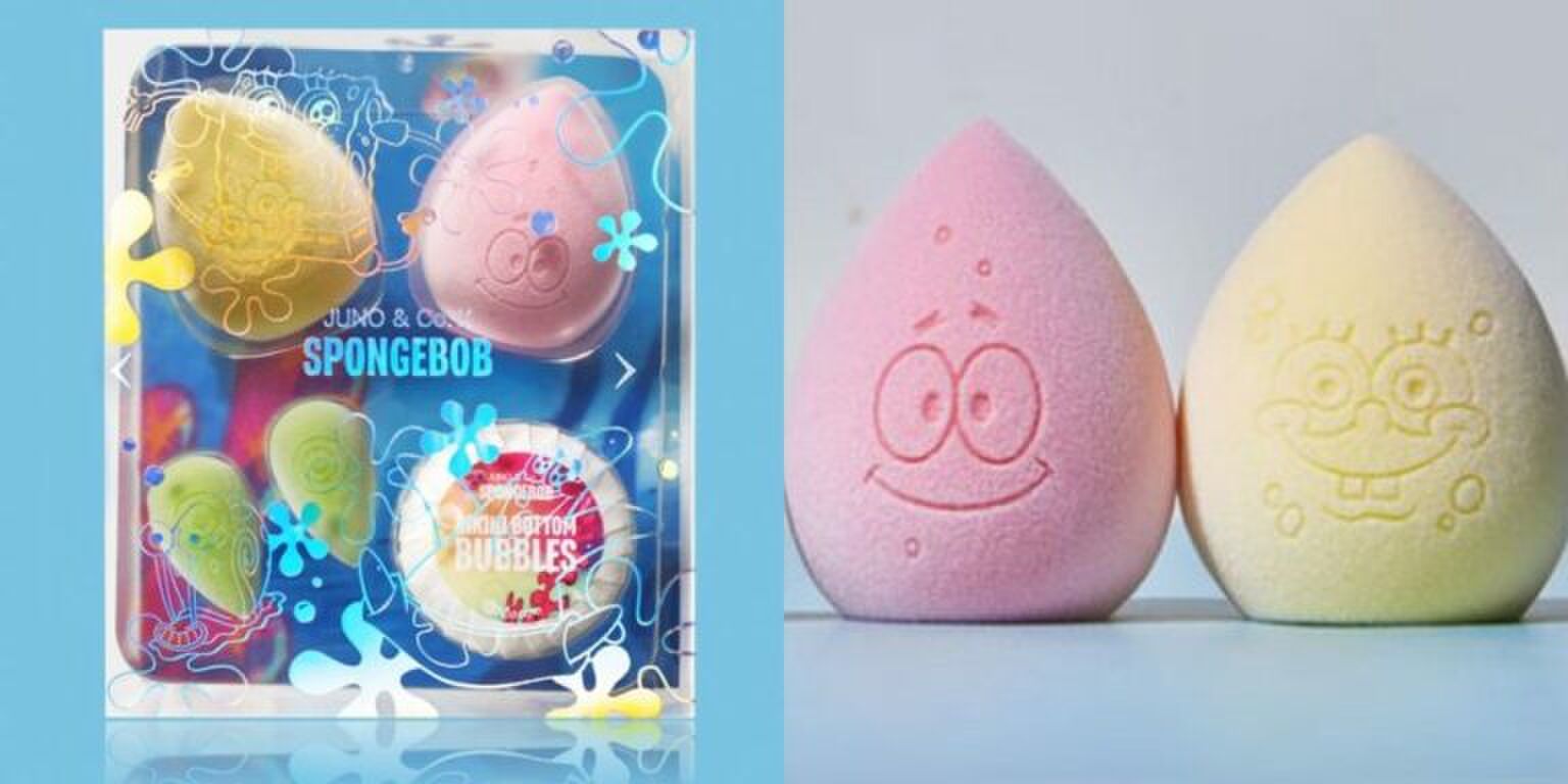Het is vanaf nu mogelijk: Spongebob SquarePants als make-up spons gebruiken