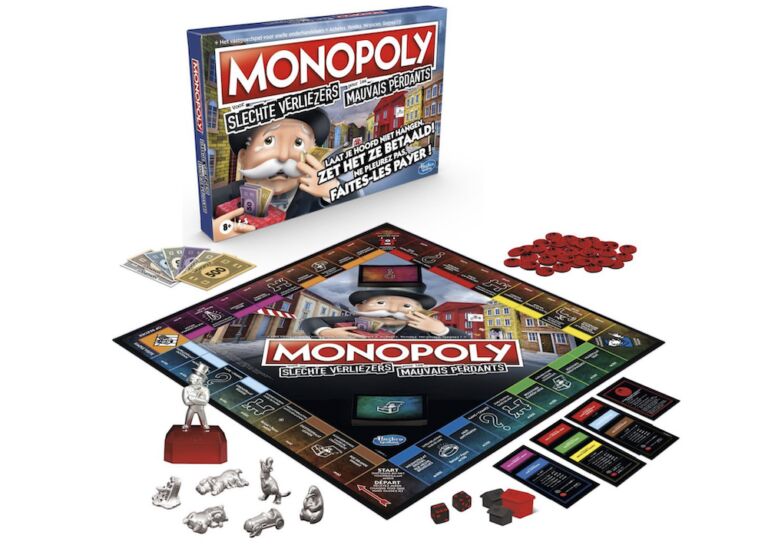 Deze nieuwe variant van Monopoly is speciaal voor slechte verliezers