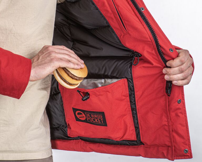 Dankzij &lsquo;The Burger Jacket&rsquo; blijven jouw burgers to-go altijd warm