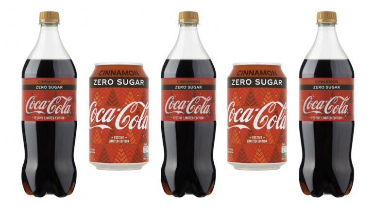 Coca Cola introduceert winterse smaak: Coca Cola Cinnamon (limited edition)