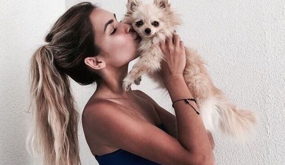 Aha! Dit is de reden waarom een hond zijn baasje likt