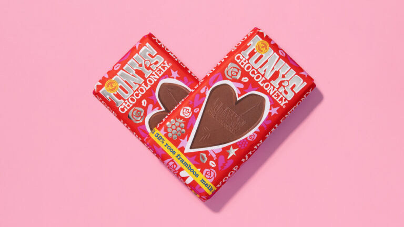 Happy Valentine: Tony Chocolonely komt met maar liefst 2 (!) nieuwe goddelijke repen
