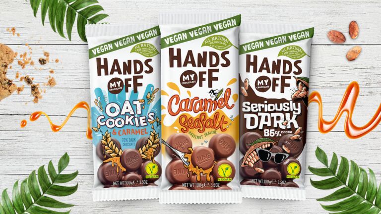 Hands Off My Chocolate komt met een nieuwe smaak en hij is hartstikke vegan