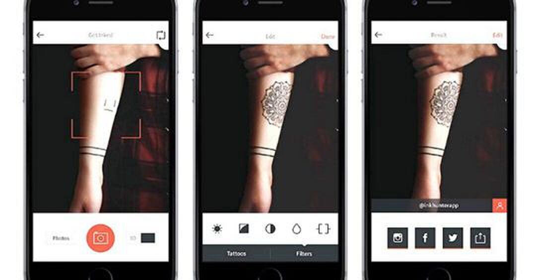 Handig: Met deze app kun je zien hoe een tattoo bij jou staat