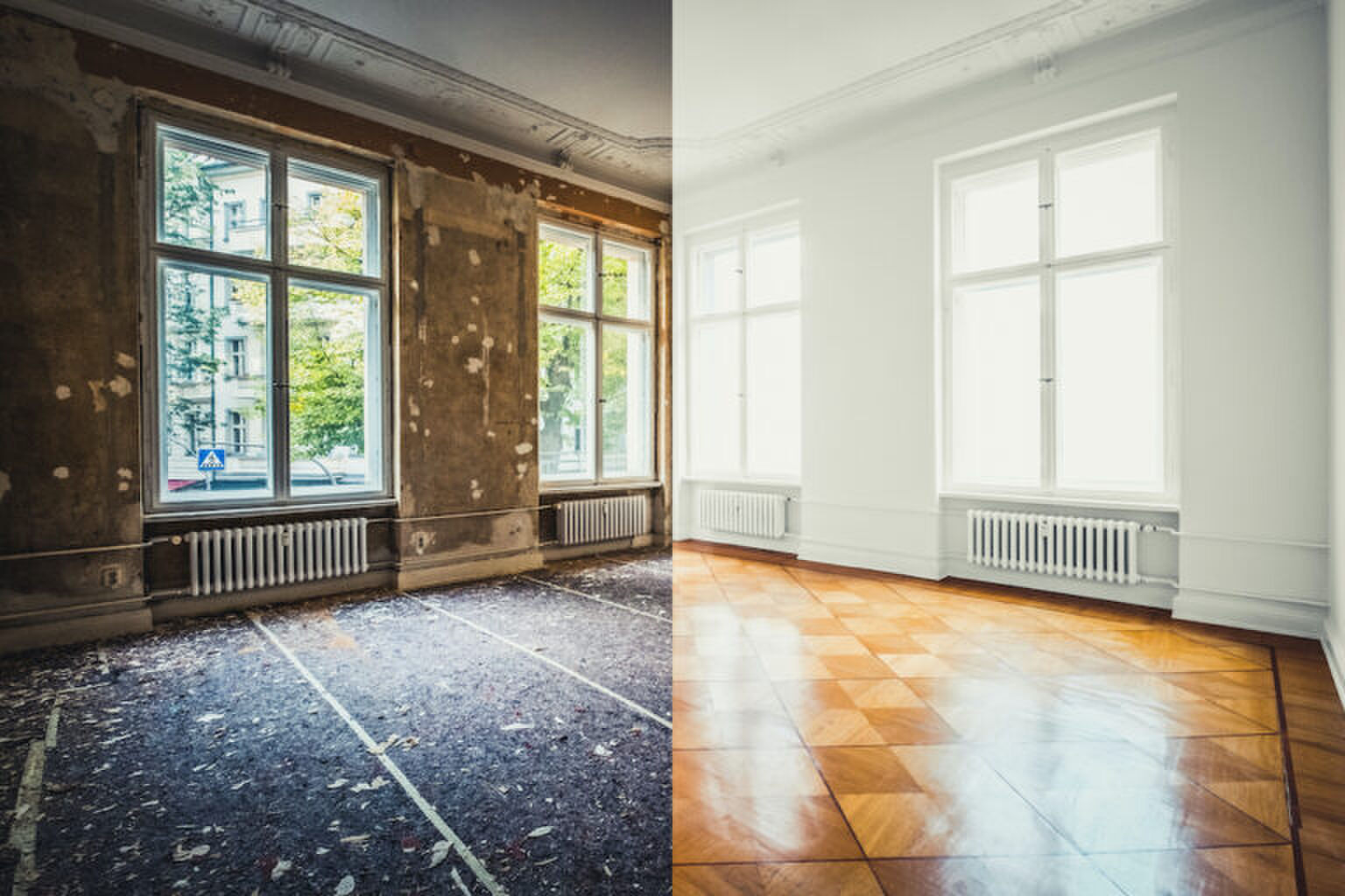Genieten: wegzwijmelen bij deze before & after foto&rsquo;s van huizen