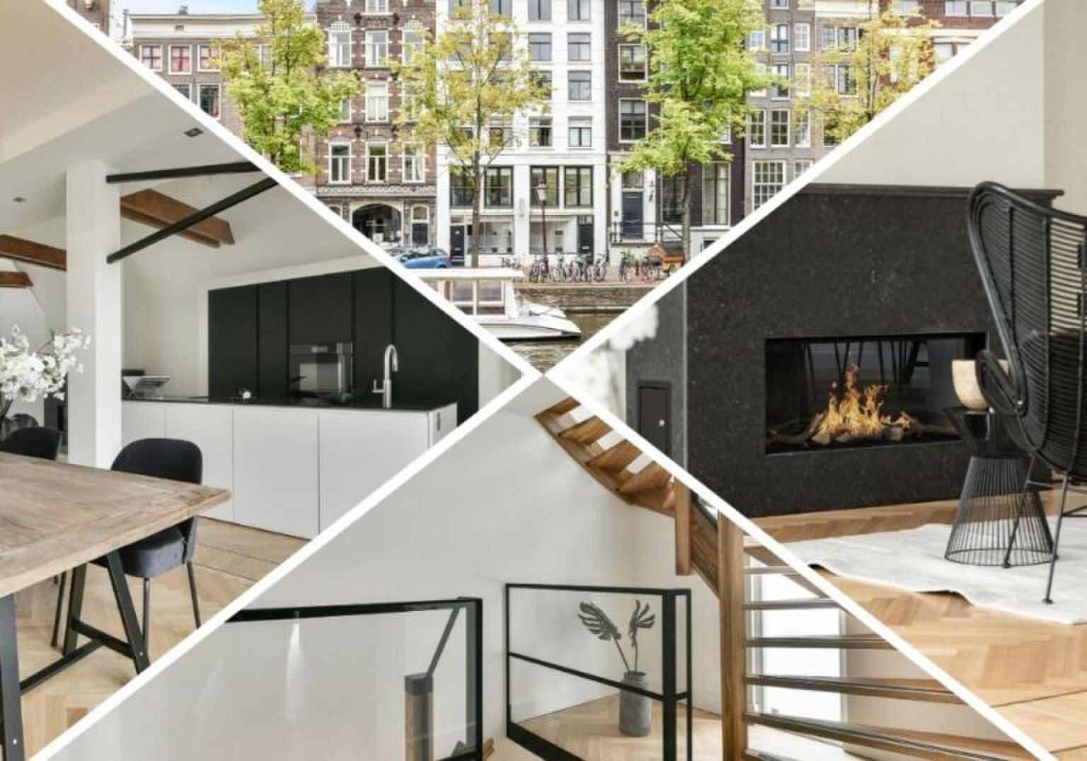 Wil je zien: deze 7 Amsterdamse grachtenpanden staan nu te koop op Funda