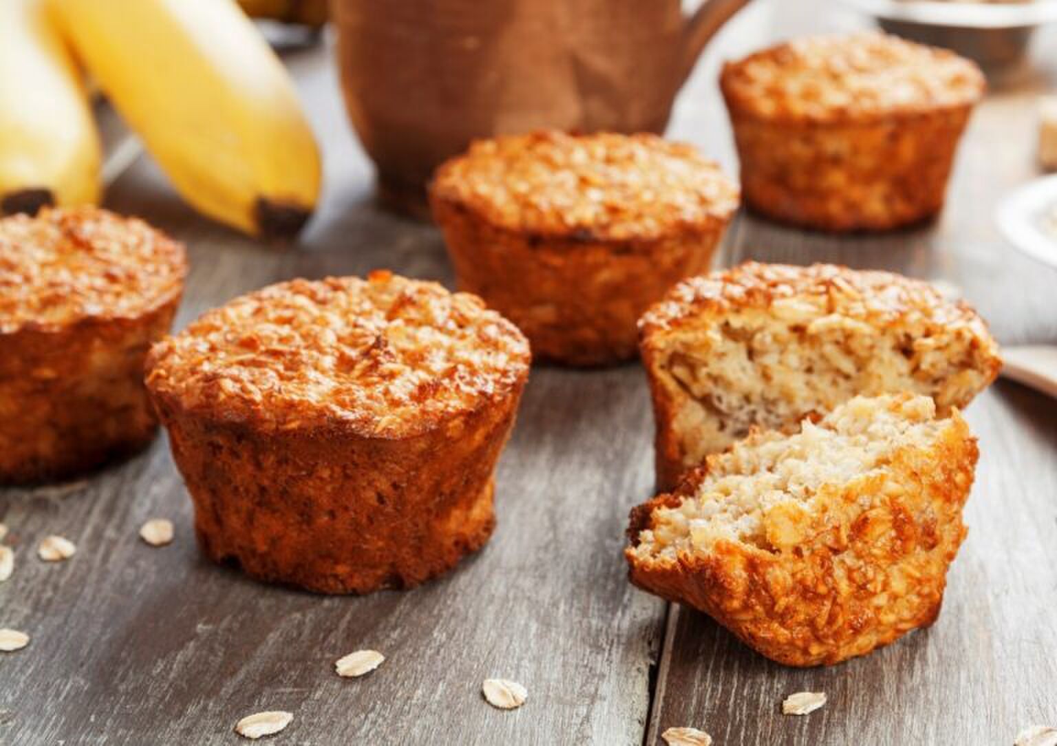 Muffins als ontbijt: het kan met deze healthy havermoutmuffins