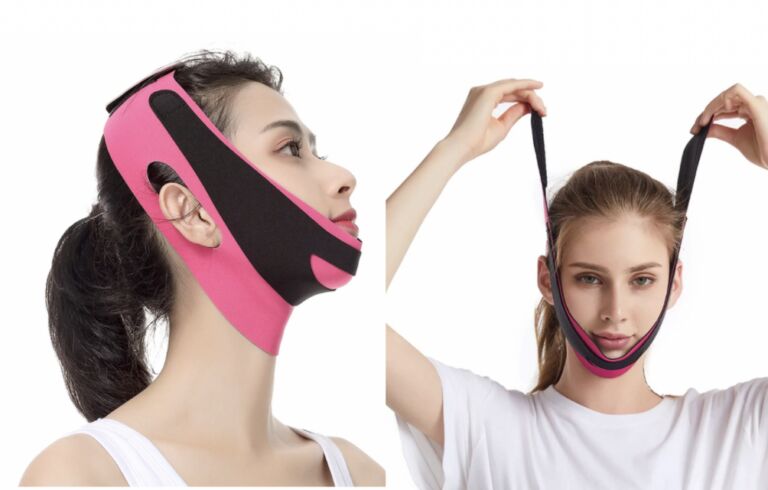 Een strakke kaaklijn is binnen handbereik met deze hilarische onderkin trainer