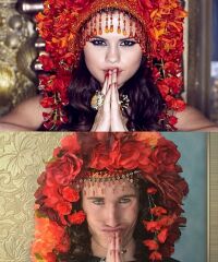 Hilarisch: deze jongen poseert als vrouwelijke celebs