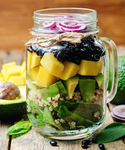 3 x makkelijke en gezonde salades voor onderweg