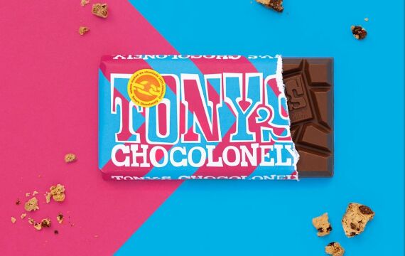 Ren naar de winkel voor de nieuwe Tony&rsquo;s Chocolonely chocolate chip cookie smaak