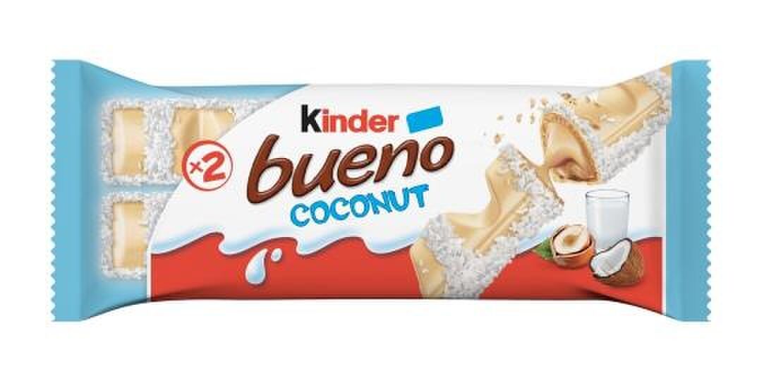 Ladies! Ren n&uacute; naar de winkel voor deze nieuwe smaak Kinder Bueno!