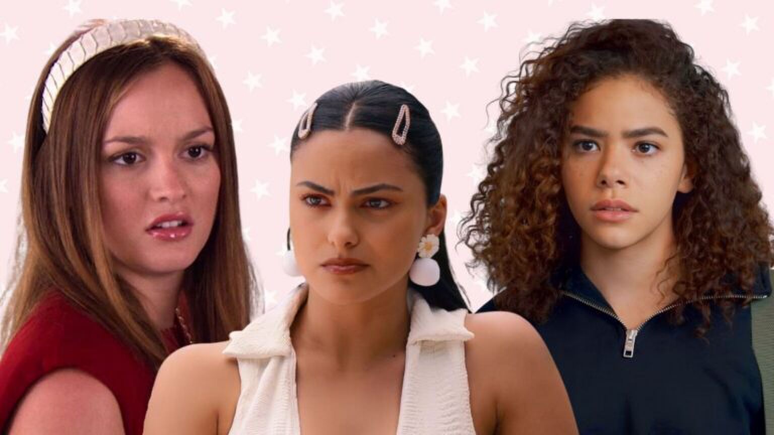 Collage van personages uit films die zichtbaar geirriteerd kijken.