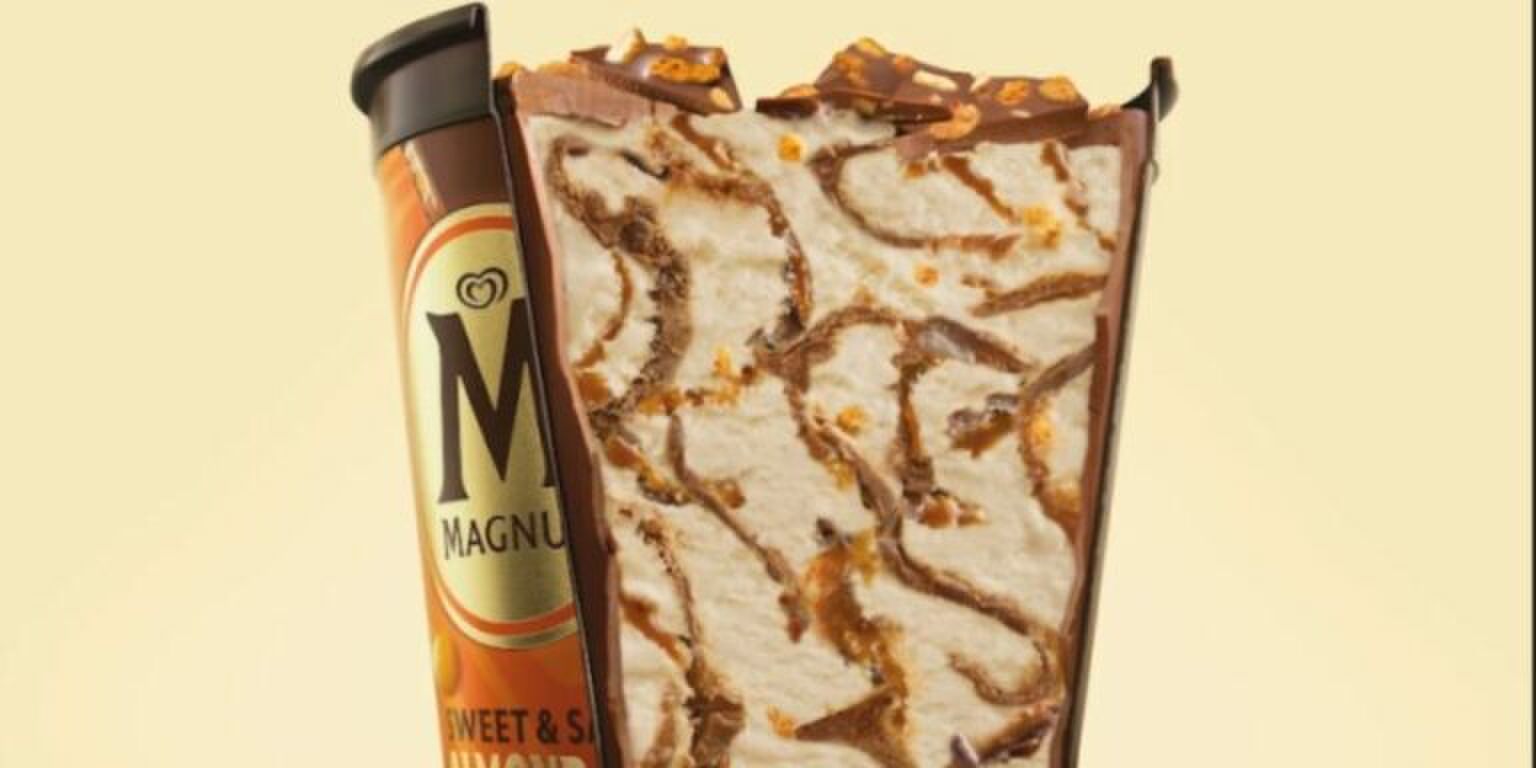 OMG, dit willen we proeven: de nieuwe Magnum Sweet & Salty Almond Remix