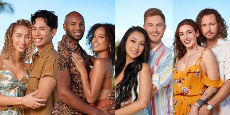 Wow: in aflevering 2 van Temptation Island USA wordt al gezoend