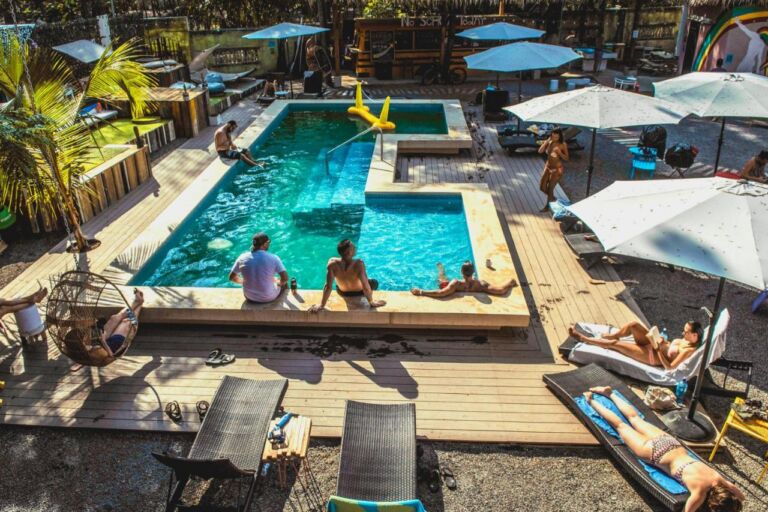 D&eacute; ideale backpack route door Costa Rica