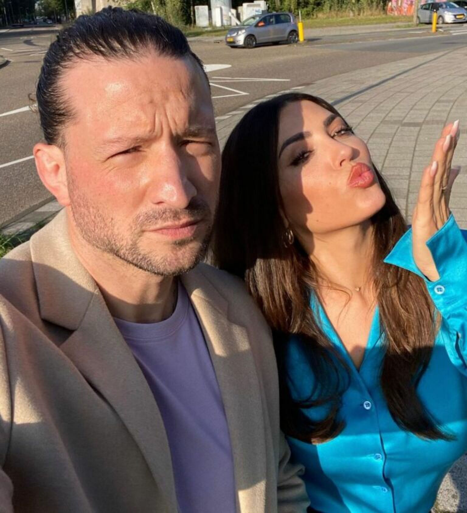 Kraantje Pappie openhartig over zoensc&egrave;ne met Yolanthe: &lsquo;Ik had niet het idee dat ik even lekker stond te zoenen&rsquo;