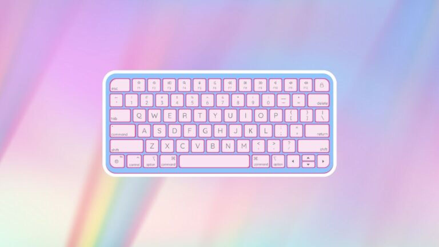 Illustratie van een toetsenbord.