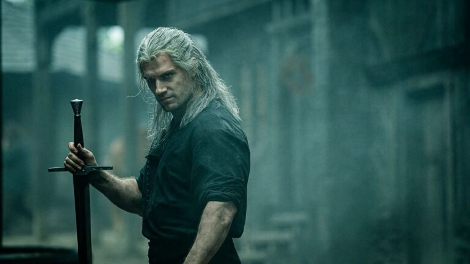Henry Cavill als The Witcher.