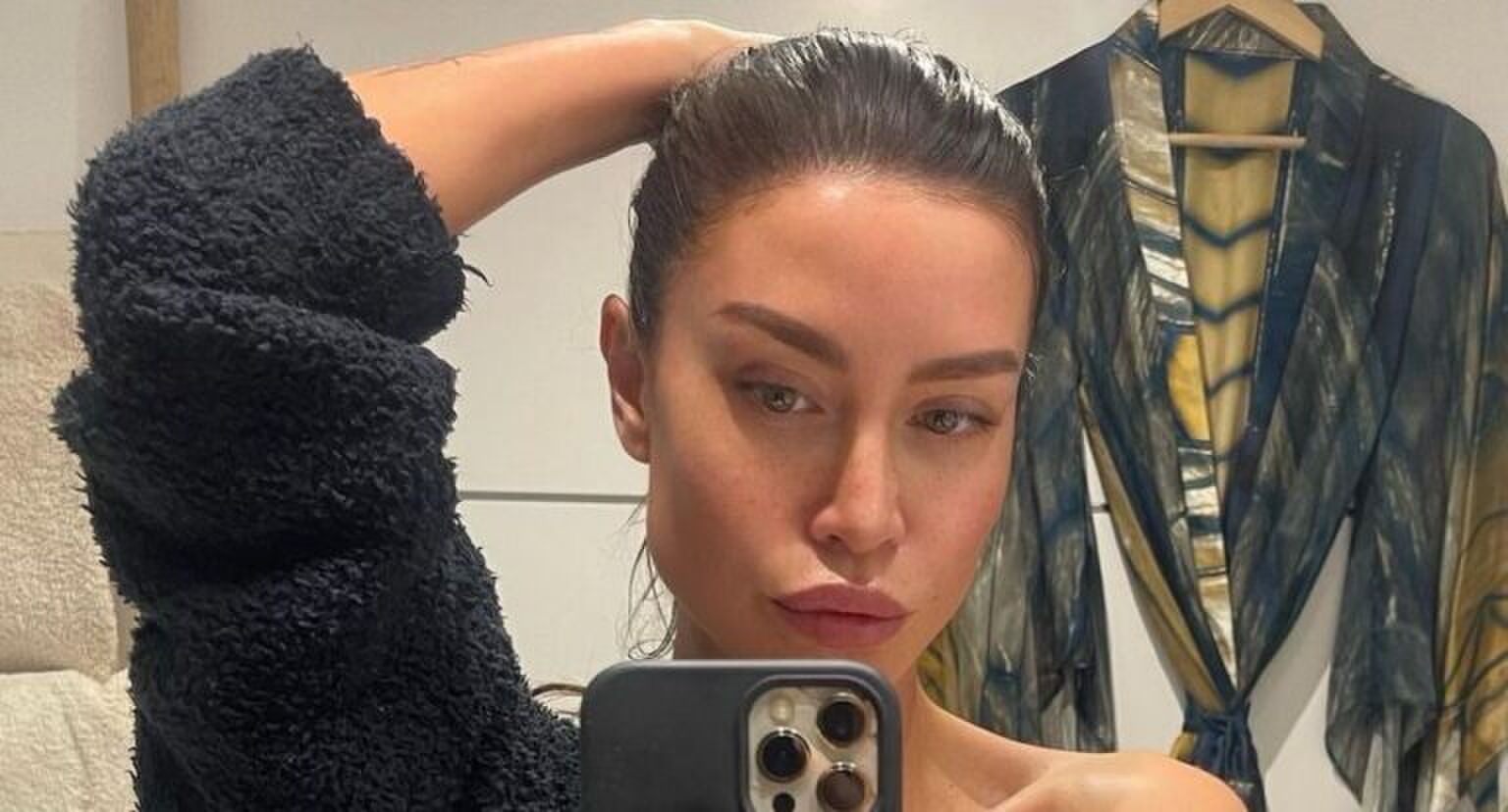 jaimie vaes deelt zoontje