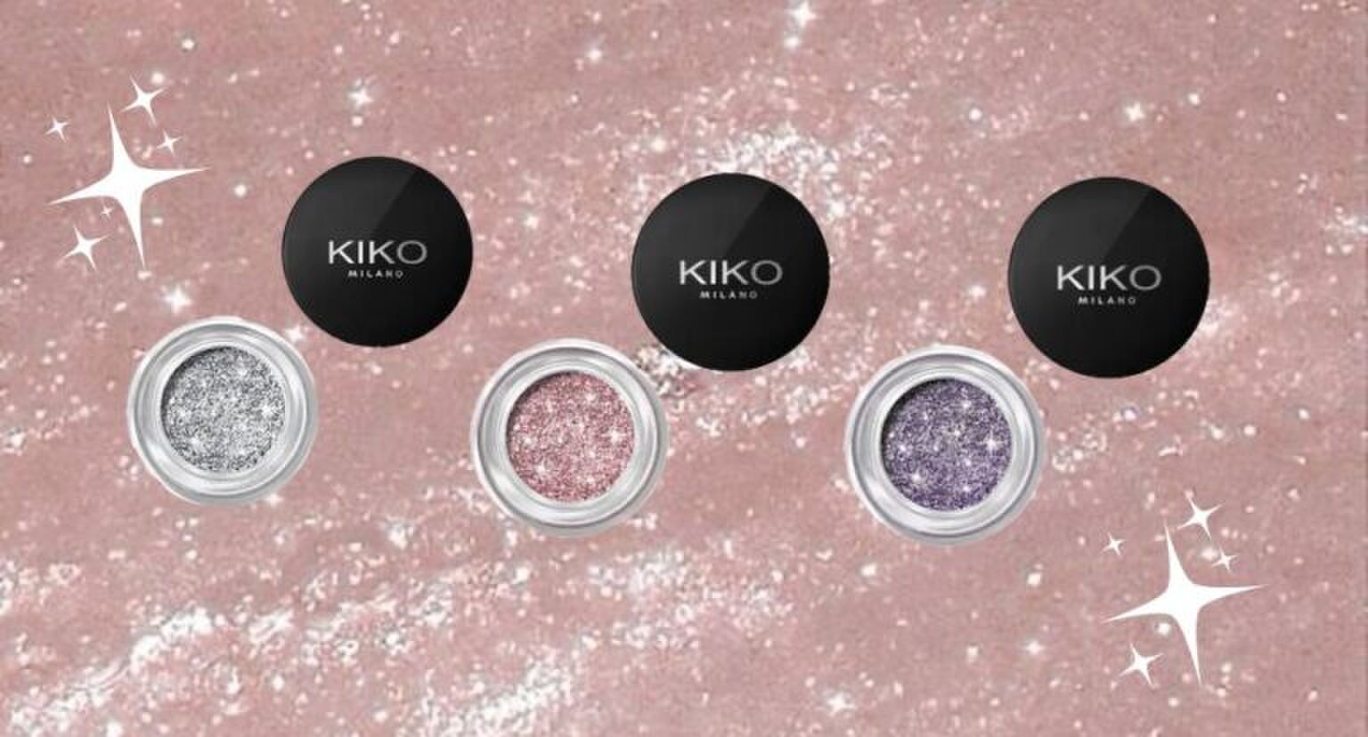 Glitter and glamour: deze nieuwe oogschaduw van Kiko Milano is perfect voor de feestdagen
