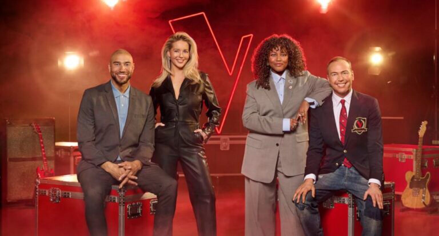 De nieuwe presentatoren van The Voice Kids en The Voice of Holland.