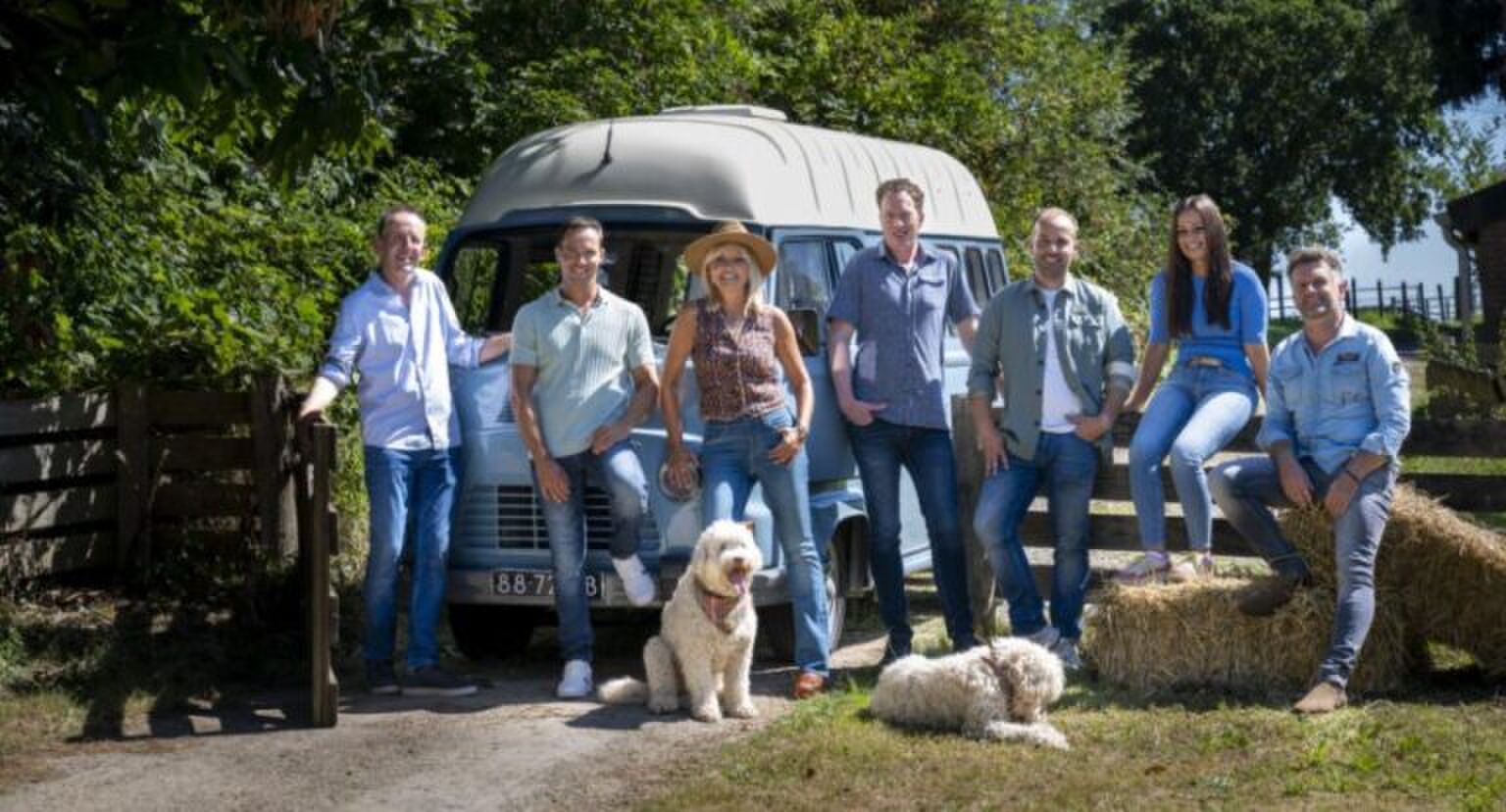 Yvonne en de boeren uit Boer Zoekt Vrouw.