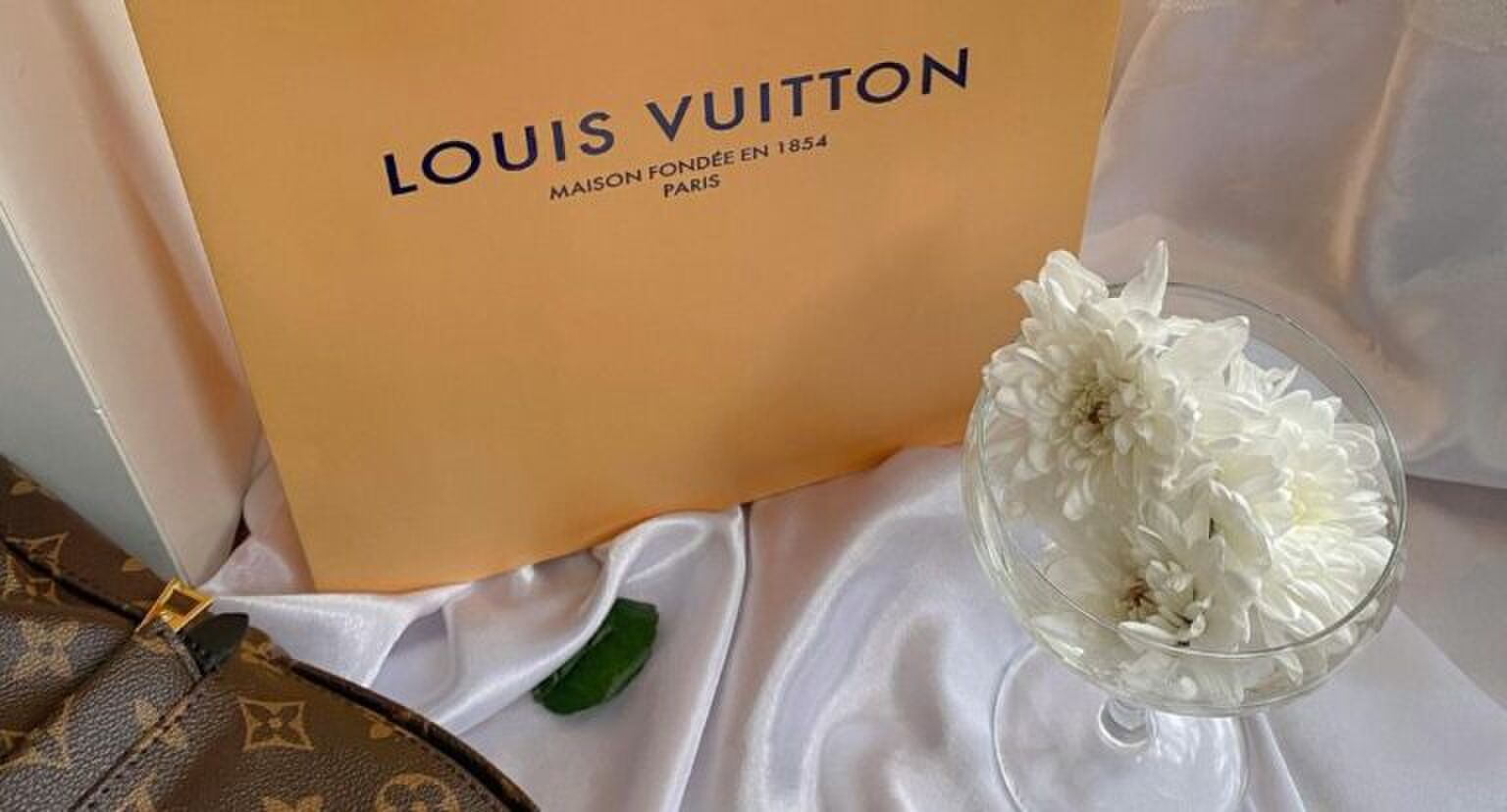 Foto van een Louis Vuitton tas.