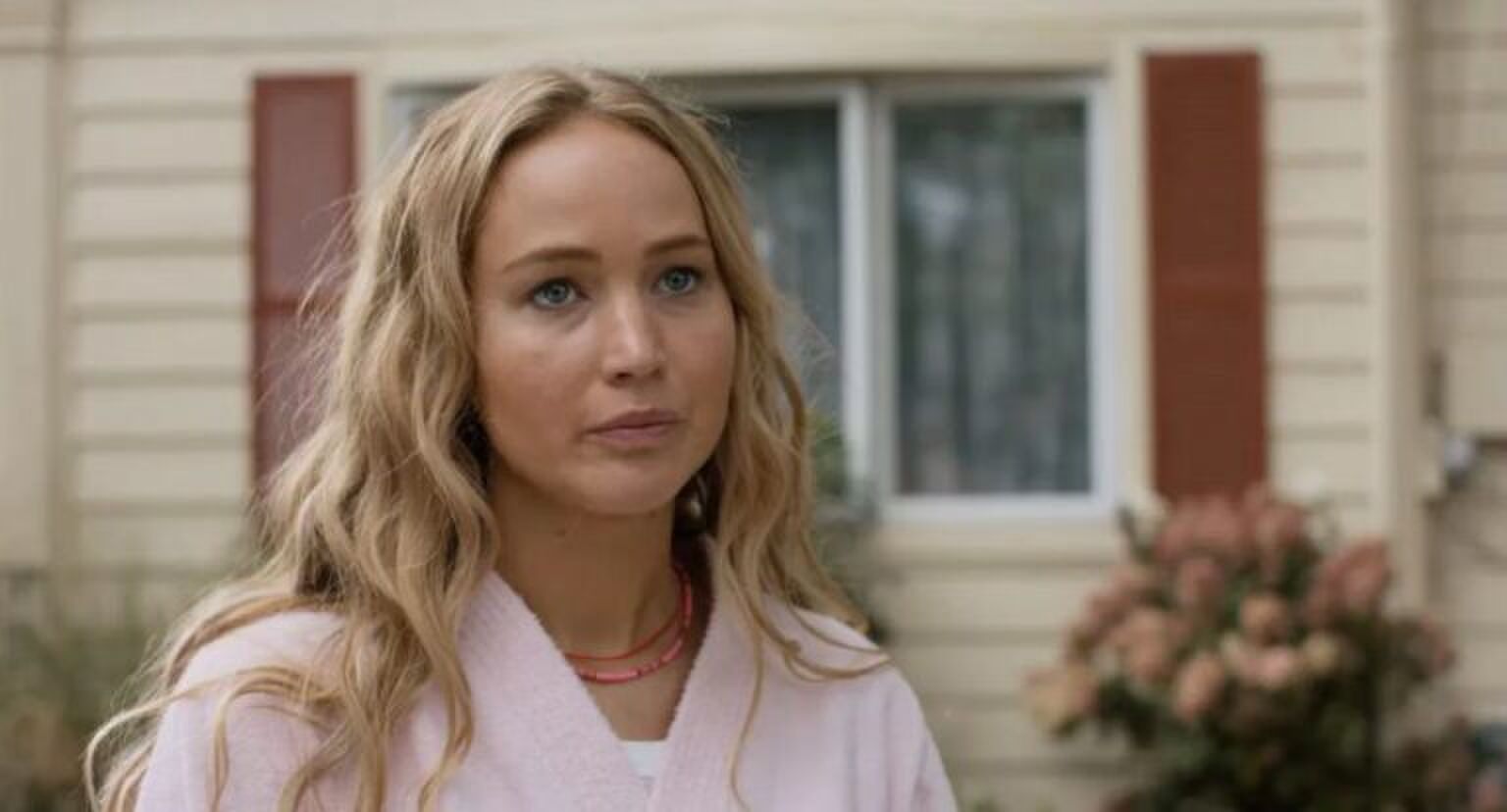 Jennifer Lawrence in de film No Hard Feelings.