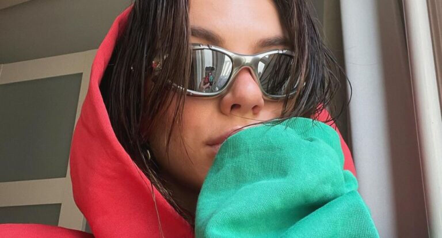 Een selfie van zangeres Maan.