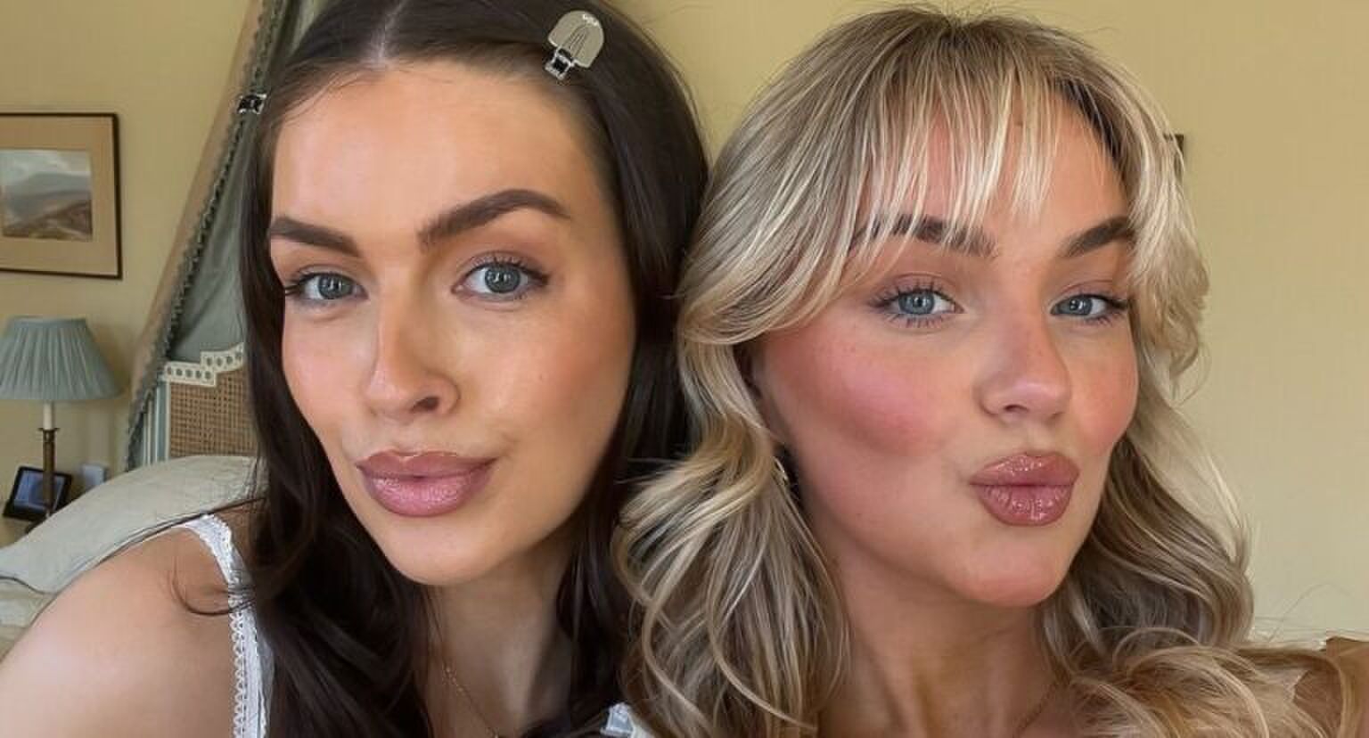 Twee beste vriendinnen.