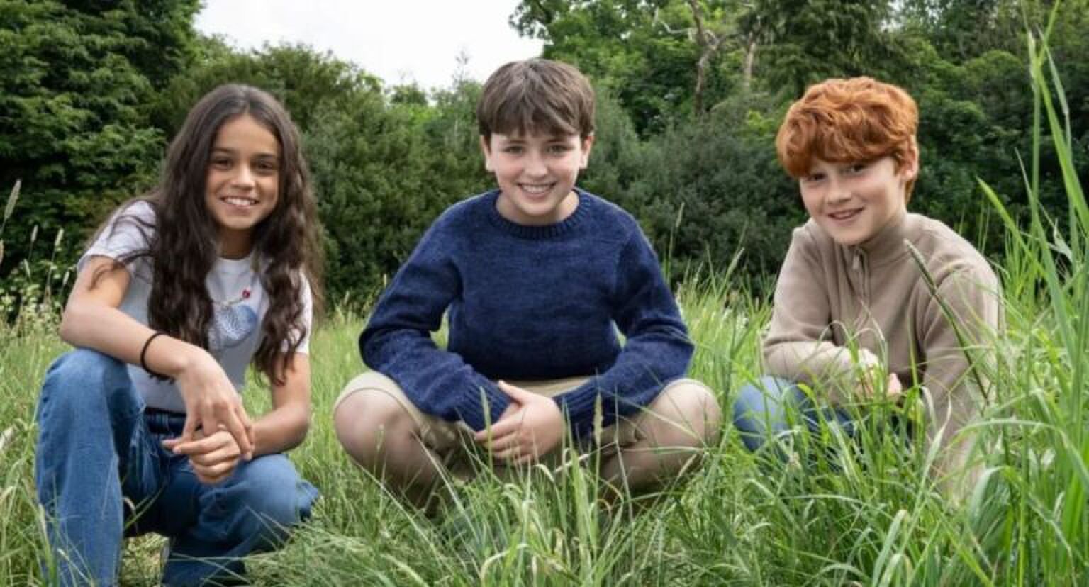 De nieuwe Harry, Ron en Hermione.