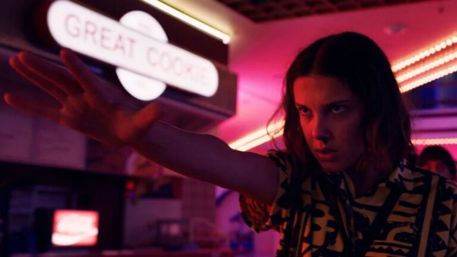 Millie Bobbie Brown in Stranger Things.