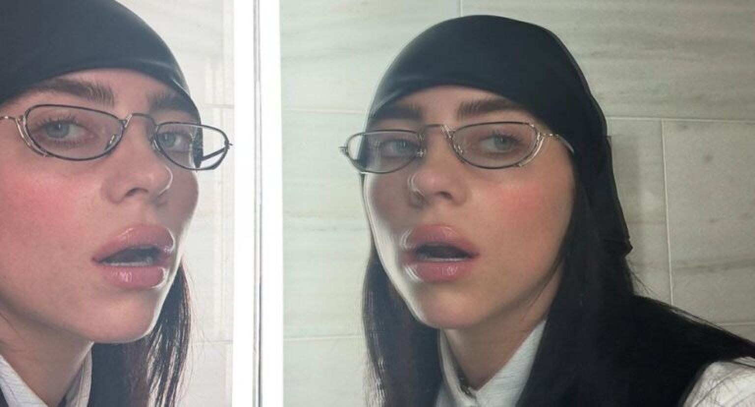 Selfie van Billie Eilish.