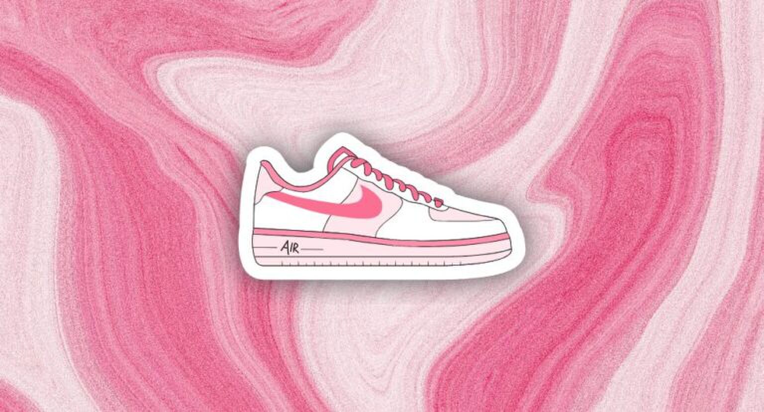 Illustratie van een sneaker.