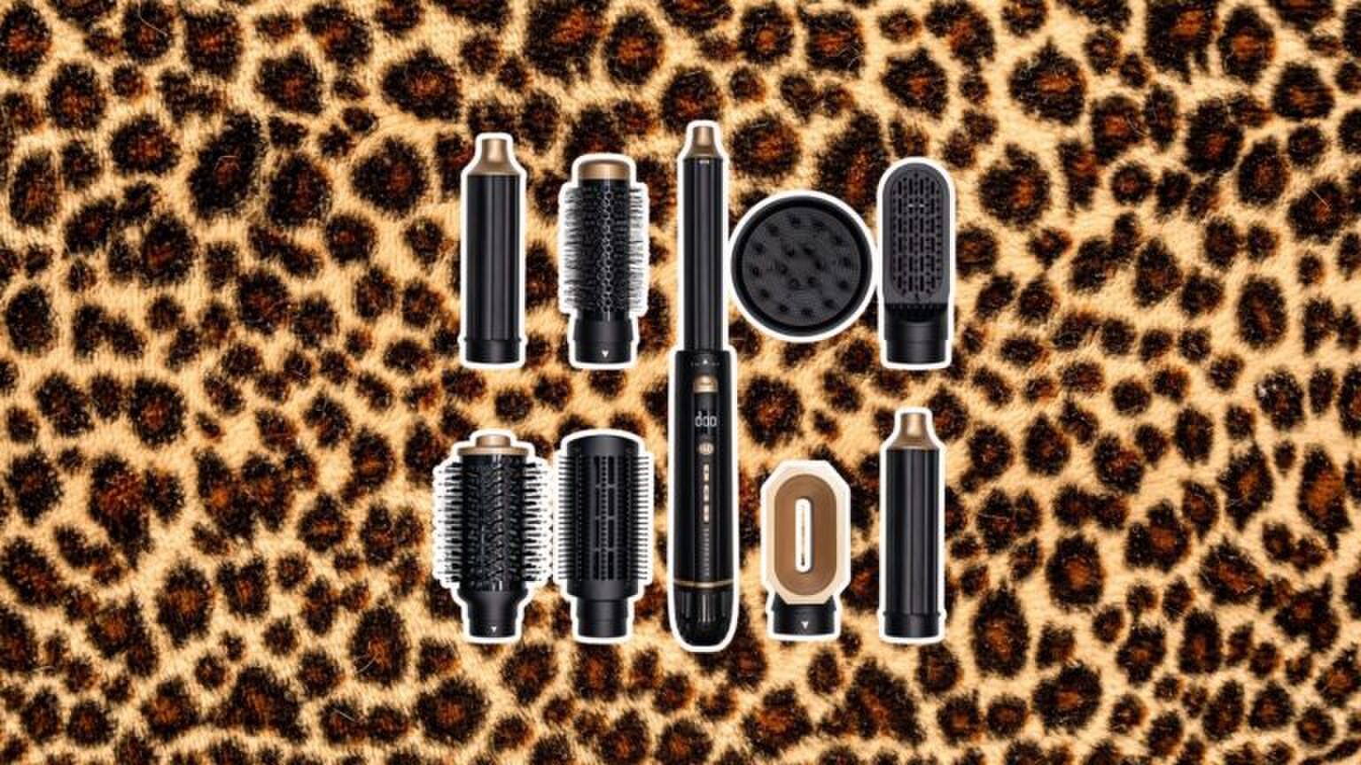 Illustratie van een Dyson Airwrap dupe.