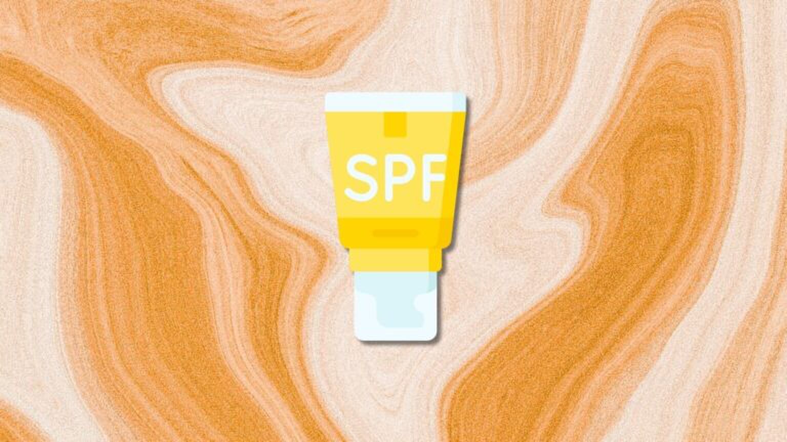 Illustratie van zonnebrand.