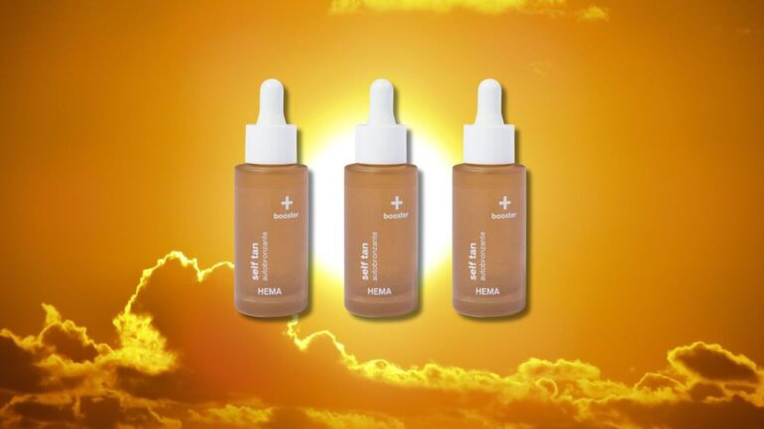 De self tan drops van HEMA
