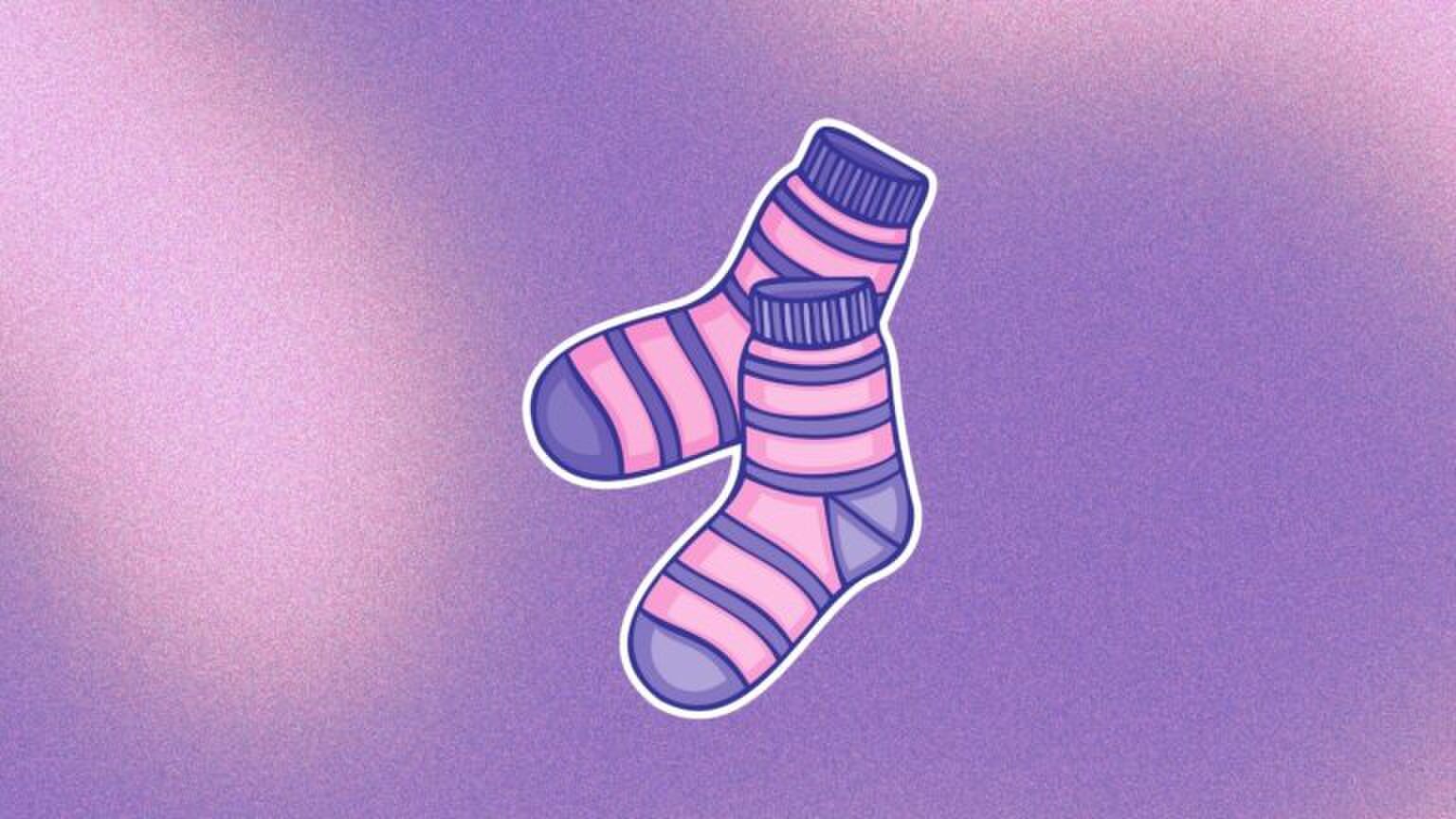 Illustratie van sokken.