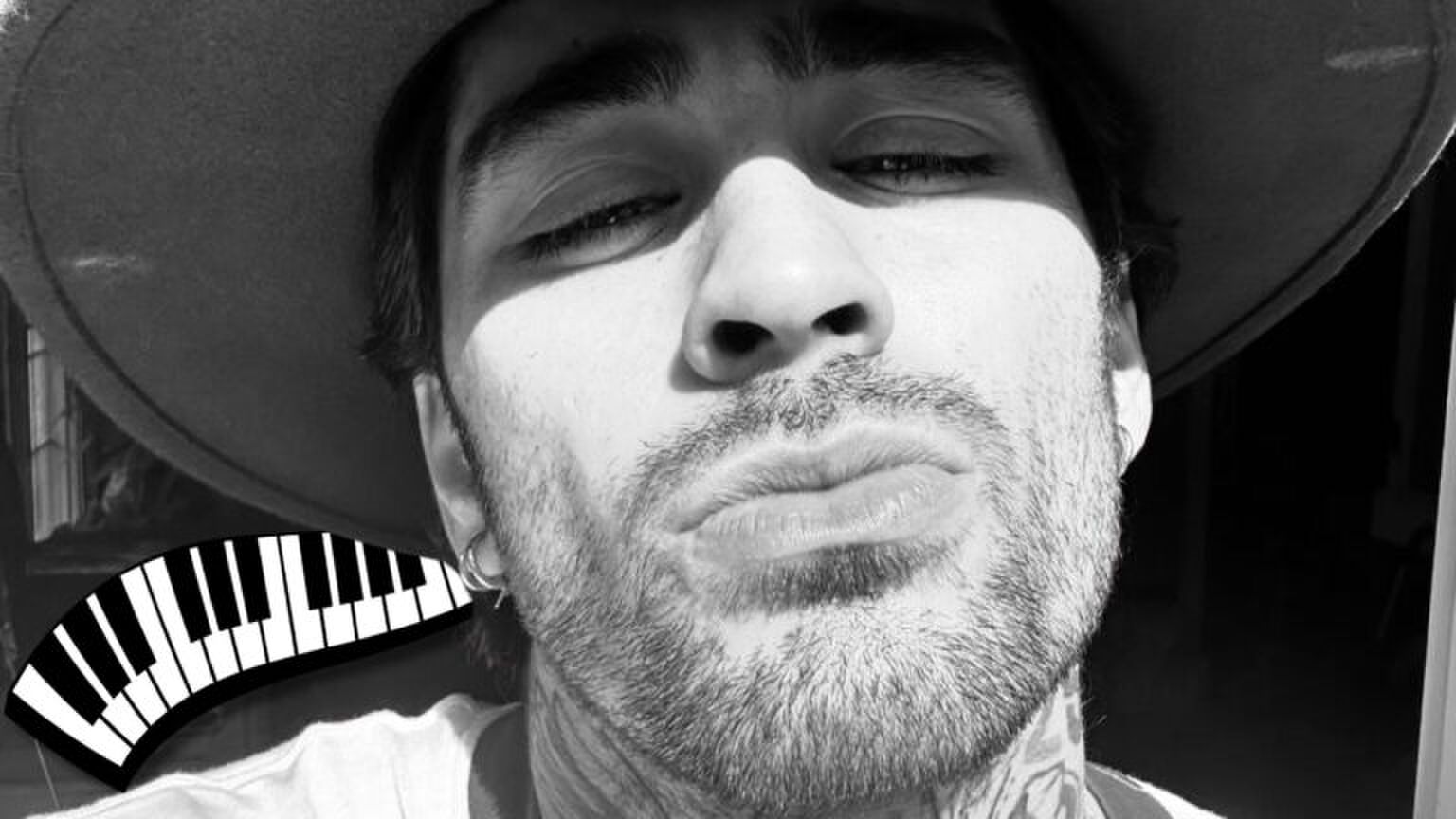 Een selfie van Zayn Malik.