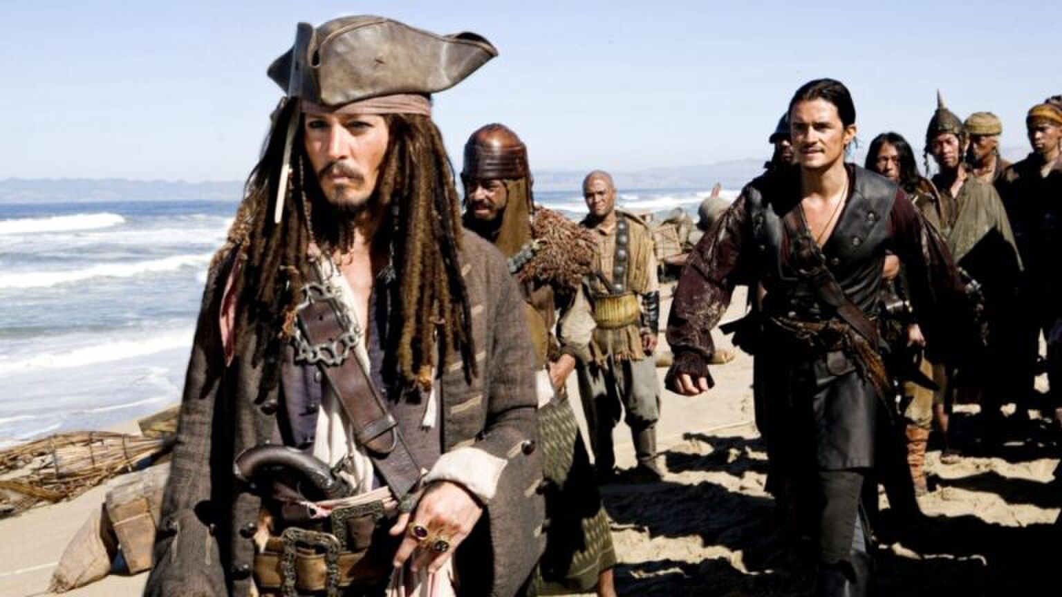 Johnny Depp als Jack Sparrow.