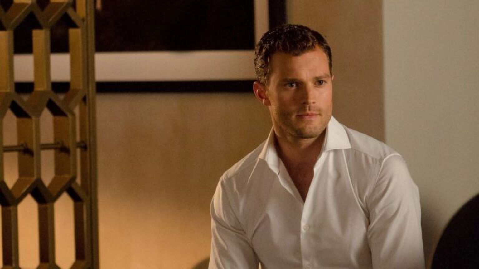 Jamie Dornan in FIfty Shades of Grey.