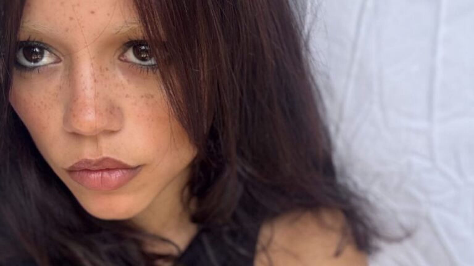 Een selfie van Jenna Ortega.