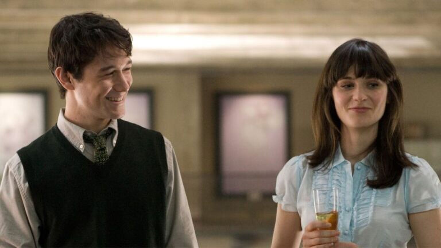 Een sc&egrave;ne uit 500 Days of Summer.
