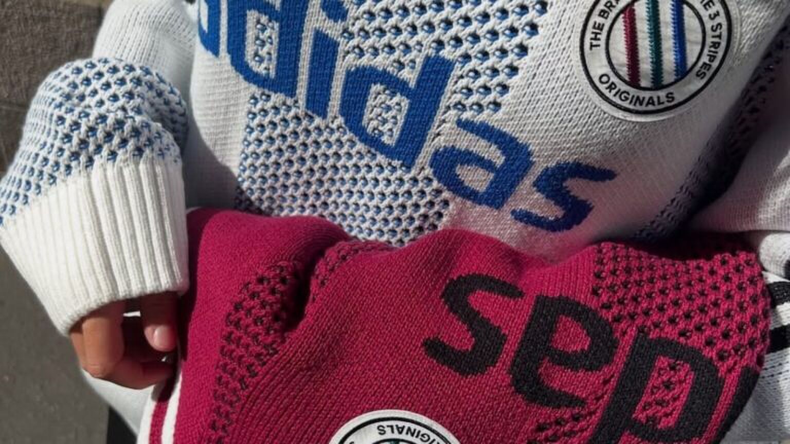 Adidas knitwear.