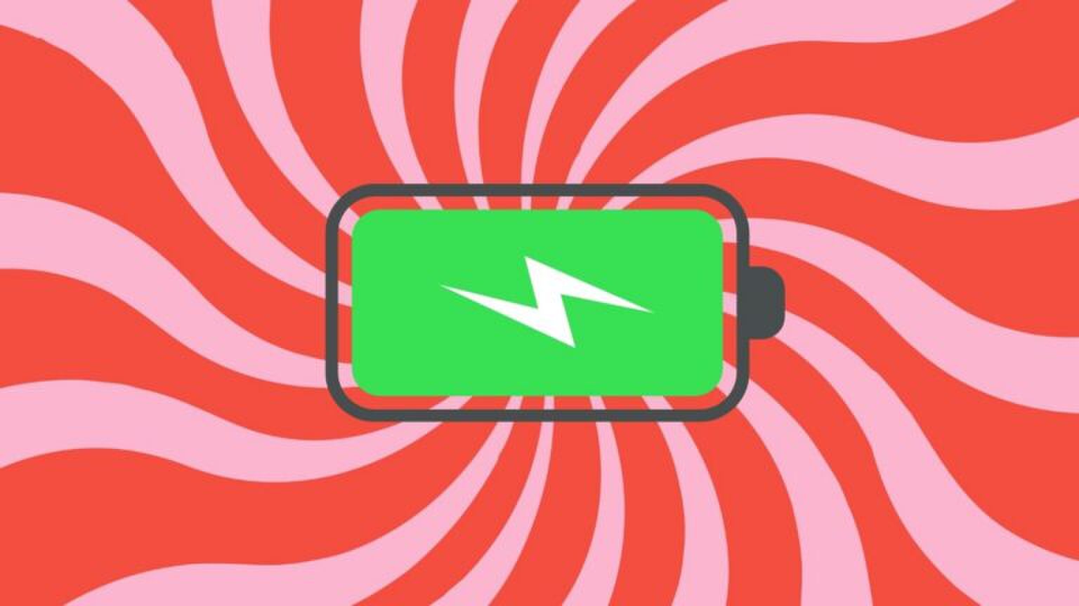 Illustratie van een opgeladen batterij.