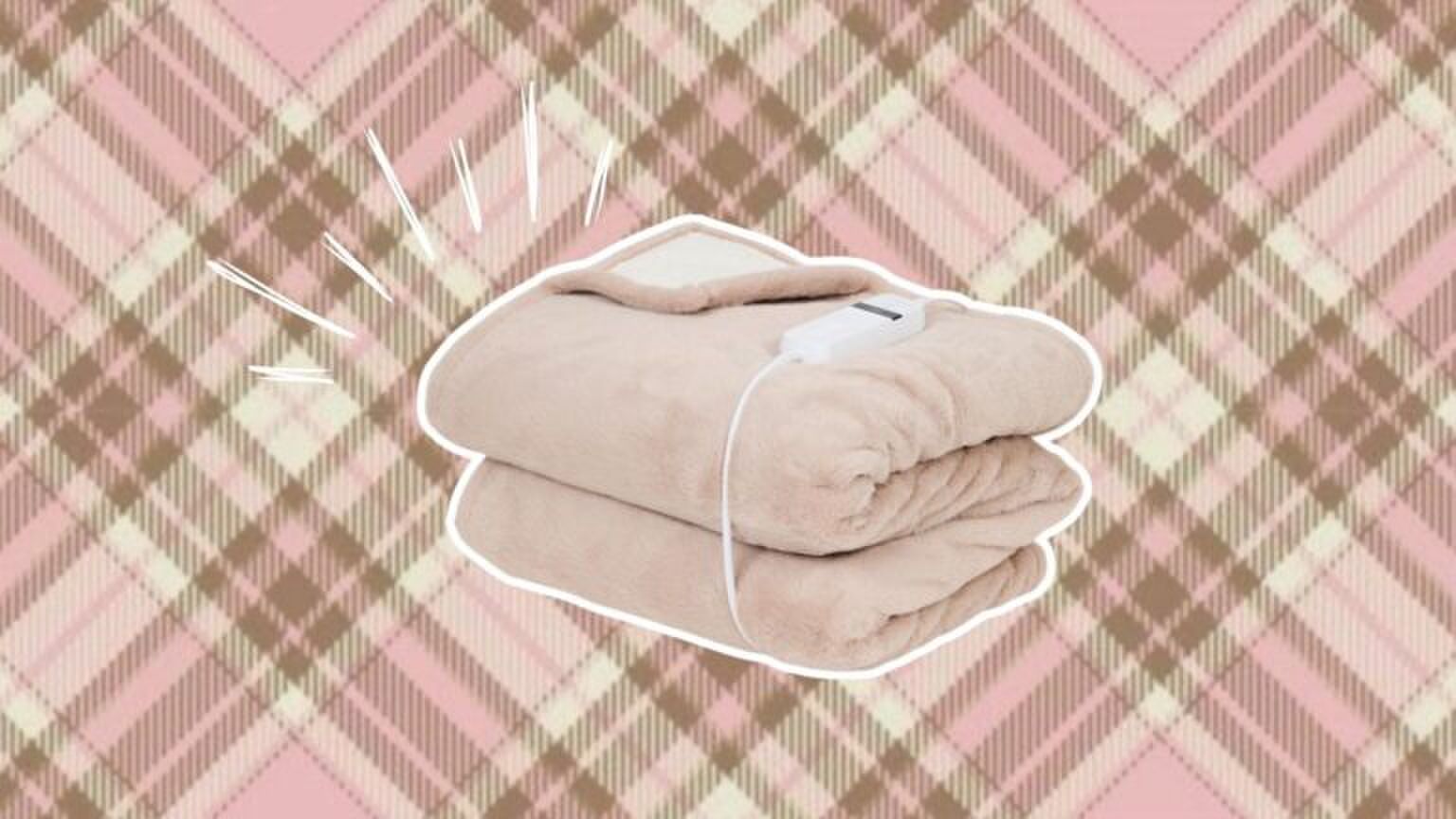 Elektrische warmtedeken van de action.