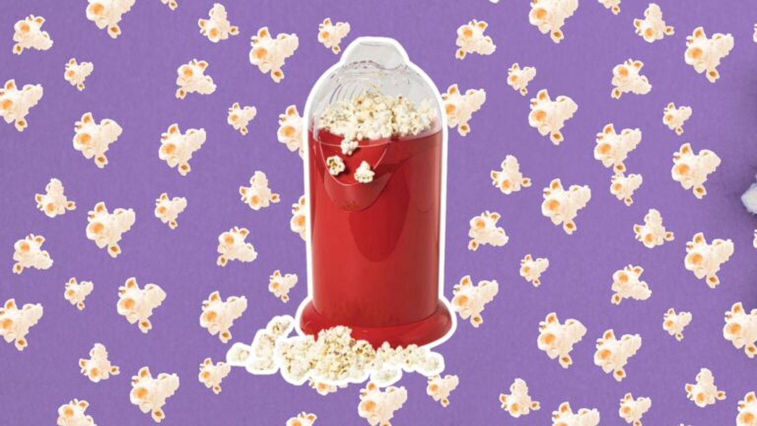 Popcorn machine van Xenos.